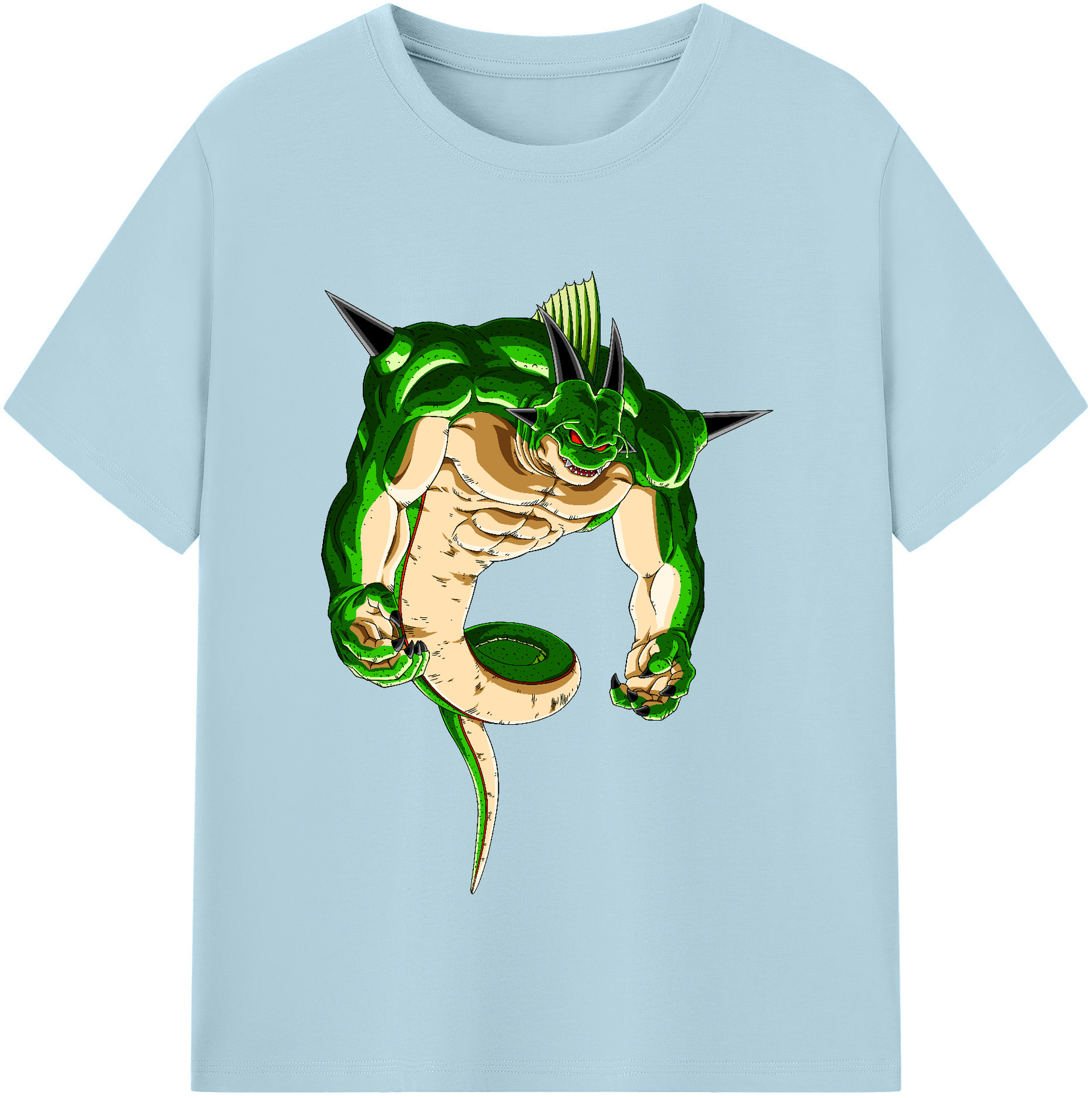 （画像用） ドラゴンボール 神龍 シェンロン DRAGON BALL Shenron 綿100％半袖Tシャツ（フロントプリント）